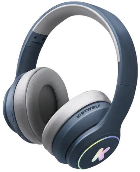 Słuchawki Kidywolf Bluetooth Niebieski (418279). Niebieskie słuchawki bezprzewodowe Kidywolf. Za 131.57 zł.