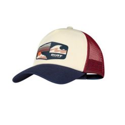 Czapka z daszkiem Buff Trucker. Brązowe czapki damskie Buff, bez wzorów, sportowe. Za 75.99 zł.