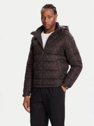 Guess Kurtka zimowa M5BL0B W2322 Brązowy Relaxed Fit. Brązowe kurtki męskie Guess, na zimę, l, z aplikacjami, z syntetyku, bez kaptura. Za 1,059.00 zł.