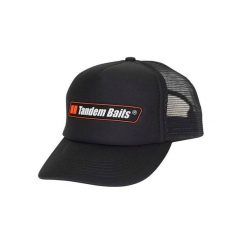 Czapka z daszkiem TB logo. Brązowe czapki damskie TANDEM BAITS, bez wzorów. Za 65.69 zł.