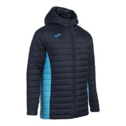 Kurtka z kapturem Joma Urban V. Niebieskie kurtki sportowe męskie Joma, na zimę, m, bez wzorów, z materiału, z kapturem, do biegania. Za 443.00 zł.
