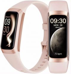 Smartband Gravity Różowe Złoto GT40-3. Czerwone smartbandy Gravity. Za 101.92 zł.