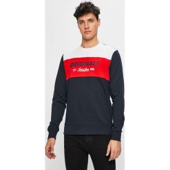 Jack & Jones - Bluza. Szare bluzy męskie Jack & Jones, m, bez wzorów, z bawełny, bez ramiączek, bez kaptura. W wyprzedaży za 69.90 zł.