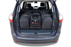 Torby Do Bagażnika Ford Grand C-Max 2010-2015 4Szt Kjust. Czarne torby podróżne damskie KJUST, bez wzorów, z kauczuku. Za 1,233.00 zł.
