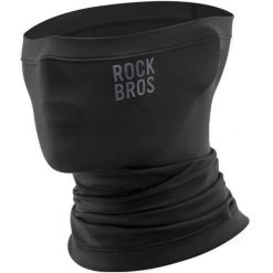 Chusta sportowa wielofunkcyjna dla dorosłych Rockbros YDWB001. Czarne szaliki męskie ROCKBROS, bez wzorów. Za 39.90 zł.