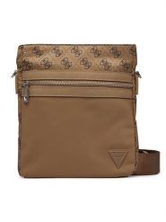 Guess Saszetka HMBENP P6123 Beżowy. Brązowe torby na ramię męskie Guess, z materiału. Za 329.99 zł.