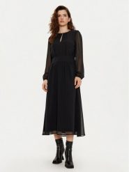 JOOP! Sukienka codzienna 58 D58Dorothea 10018884 30044846 Czarny Regular Fit. Czarne sukienki damskie JOOP!, na co dzień, bez wzorów, z syntetyku, bez kołnierzyka, bez ramiączek, proste. Za 519.99 zł.