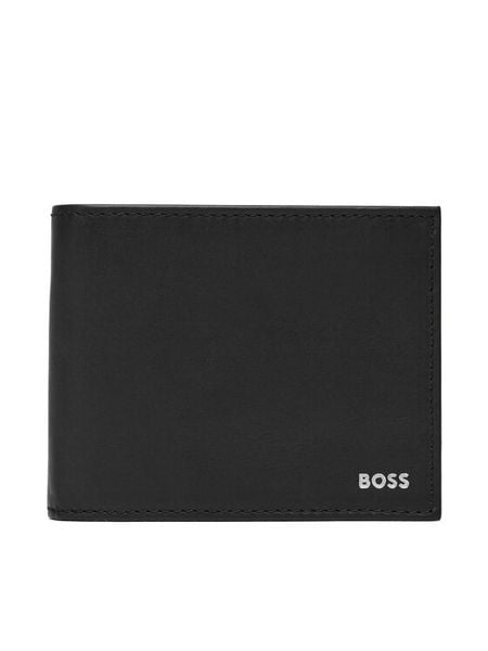 BOSS Portfel 50546139 Czarny. Czarne portfele męskie Boss, bez wzorów, ze skóry. Za 449.99 zł.