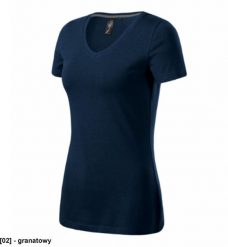 MALFINI Action V-neck - ADLER - Action V-neck - Koszulka damska, 180 g/m, 95 % bawełna, 5 % elastan granatowy M. Niebieskie bluzki damskie MALFINI, m, bez wzorów, z bawełny, bez kołnierzyka, bez ramiączek. Za 34.15 zł.