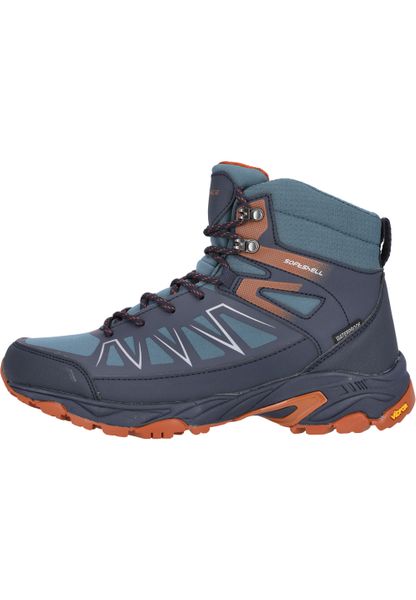 Buty trekkingowe Endurance Kayla Vibram. Czarne obuwie trekkingowe damskie Endurance, z materiału, bez zapięcia. Za 484.50 zł.