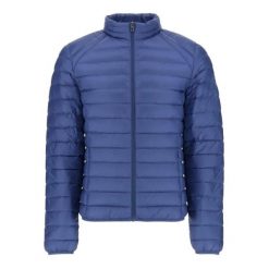 Kurtka JOTT MAT NOSS Niebieski. Niebieskie kurtki sportowe męskie Jott, na zimę, m, bez wzorów, z tkaniny, bez kaptura, narciarskie. W wyprzedaży za 604.75 zł.