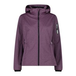 Kurtka damska turystyczna CMP 39A5016M. Fioletowe kurtki sportowe damskie CMP, l, bez wzorów, z softshellu, bez ramiączek, z kapturem, trekkingowe. Za 340.00 zł.