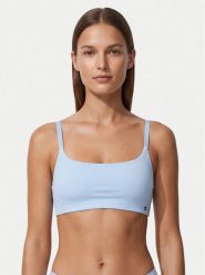 Tommy Hilfiger Biustonosz top UW0UW06223 Niebieski jasny. Niebieskie biustonosze Tommy Hilfiger, xs, bez wzorów, z syntetyku, bez kołnierzyka, bez ramiączek. Za 159.99 zł.