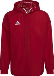 Kurtka męska Adidas Entrada 22 All-Weather czerwona r. 2XL. Czerwone kurtki męskie Adidas, m, bez wzorów, bez kaptura. Za 100.49 zł.