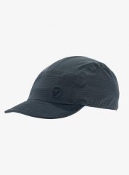Czapka z daszkiem Fjallraven Abisko Trekking Cap. Niebieskie czapki damskie Fjällräven, bez wzorów, z bawełny. Za 217.55 zł.