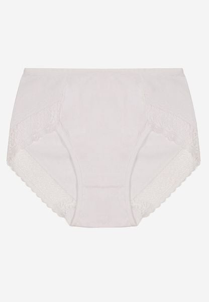 Białe Majtki Figi z Bawełny z Koronkową Lamówką Idilea. Białe majtki damskie Born2be, z bawełny. Za 9.99 zł.