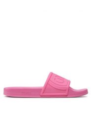 Colmar Klapki Slipper Logo 143 Różowy. Czerwone klapki damskie Colmar, bez wzorów, z tworzywa sztucznego, bez obcasa, bez zapięcia. Za 149.99 zł.