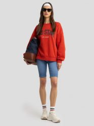 Szorty damskie jeansowe niebieskie Shira 281. Niebieskie szorty damskie BIG STAR, bez wzorów, z bawełny, eleganckie. W wyprzedaży za 139.99 zł.