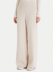 Vero Moda Spodnie dresowe Daisy 10338102 Beżowy Wide Leg. Brązowe spodnie dresowe damskie Vero Moda, bez wzorów, z bawełny. Za 179.99 zł.