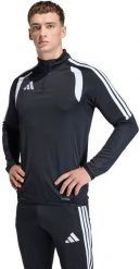 Adidas Bluza treningowa Tiro 26 League czarna JY9688 XL. Czarne bluzy męskie Adidas, m, bez wzorów, bez ramiączek, bez kaptura. Za 127.56 zł.