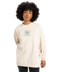 Bluza z okrągłym dekoltem dla Kobiety WORKWEAR Biały. Białe bluzy damskie Quiksilver, m, bez wzorów, z bawełny, bez ramiączek, bez kaptura. Za 299.99 zł.