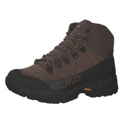 Buty trekkingowe męskie CMP DHENIEB. Brązowe trekkingi męskie CMP, z gumy, bez zapięcia. Za 483.00 zł.