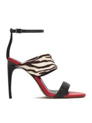 Eva Minge Sandały EO-NADIA-LT2035-2-2 Kolorowy. Sandały damskie Eva Minge, bez wzorów, ze skóry, bez obcasa, na szpilce, bez zapięcia. Za 429.99 zł.