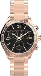 Zegarek Timex Zegarek damski Timex TW2W20100 różowe złoto. Czerwone zegarki damskie Timex, złote. Za 699.00 zł.