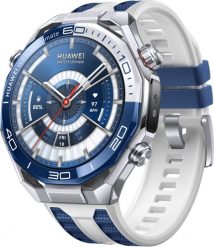 Smartwatch Huawei Watch Ultimate 2 Biało-niebieski (55020GAY). Białe zegarki smartwatch Huawei, bez wzorów. Za 3,999.00 zł.
