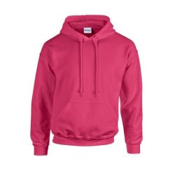 Bluza Z Kapturem Dla Dorosłych Unisex Heavy Blend. Czerwone bluzy sportowe męskie GILDAN, m, bez wzorów, z kapturem. Za 74.99 zł.