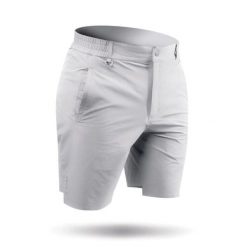 Spodenki żeglarskie dla kobiet Zhik Deck Shorts. Szare szorty damskie ZHIK, bez wzorów, sportowe. W wyprzedaży za 386.00 zł.
