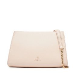 Torebka Furla. Brązowe listonoszki damskie Furla, bez wzorów, bez dodatków. Za 789.99 zł.