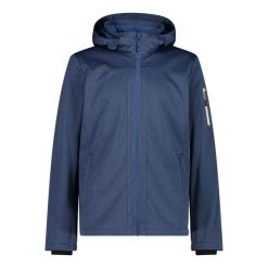 Kurtka turystyczna z kapturem i suwakiem CMP. Niebieskie kurtki sportowe męskie CMP, na wiosnę, xl, bez wzorów, z softshellu, z kapturem, trekkingowe. Za 371.50 zł.