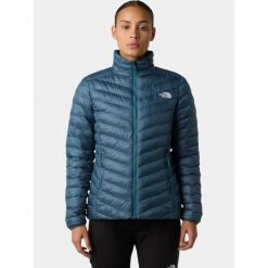 Płaszcz Zimowy Damski The North Face W Huila Synth. Niebieskie płaszcze damskie The North Face, na zimę, bez wzorów, z puchu, sportowe, bez kołnierzyka, bez kaptura. Za 749.00 zł.