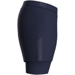 Szorty 2 w 1 Jako Power. Niebieskie szorty damskie Jako, bez wzorów, sportowe. Za 280.50 zł.