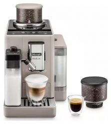 Ciśnieniowy automatyczny De'Longhi Rivelia EXAM 440.55.BG beżowy. Brązowe ekspresy ciśnieniowe De'longhi. Za 2,699.00 zł.