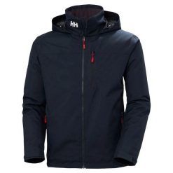 Kurtka Żeglarska Męska Helly Hansen Crew HD Midlayer 2. Niebieskie kurtki męskie Helly Hansen, m, bez wzorów, z materiału, bez kaptura. Za 599.20 zł.