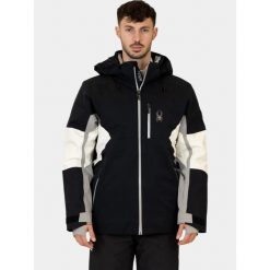 Kurtka Narciarska Męska Spyder Epiphany. Białe kurtki sportowe męskie Spyder, na zimę, m, bez wzorów, z materiału, bez kaptura, narciarskie. Za 2,799.00 zł.