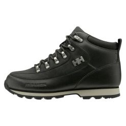 Buty zimowe damskie Helly Hansen THE FORESTER. Czarne obuwie sportowe damskie Helly Hansen, na zimę, bez wzorów, bez zapięcia. Za 259.99 zł.