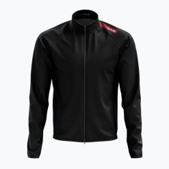 Kurtka rowerowa męska HUUB Eternal Peaks. Czarne kurtki męskie Huub, m, bez wzorów, sportowe, bez kaptura. Za 629.99 zł.