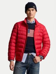 Polo Ralph Lauren Kurtka przejściowa 710949955004 Czerwony Regular Fit. Czerwone kurtki męskie Polo Ralph Lauren, m, bez wzorów, z syntetyku, bez kaptura. Za 1,289.00 zł.