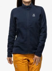 Bluza rozpinana damska Haglofs Buteo Mid Jacket. Niebieskie bluzy damskie Haglöfs, l, bez wzorów, z materiału, bez ramiączek, bez kaptura. Za 214.49 zł.