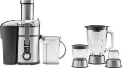 Sokowirówka Gastroback Gastroback Design Digital Plus, Slow juicer, Black, Stainless steel, 1.25 L, 2 L, 0.5 L, 1.5 L. Czarne sokowirówki Gastroback. Za 1,039.99 zł.