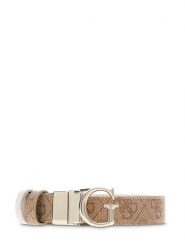 Guess Pasek 183157 Brązowy. Brązowe paski damskie Guess, z aplikacjami. Za 194.99 zł.