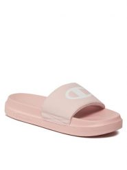 Champion Klapki S11627-PS013 Różowy. Czerwone klapki damskie Champion, bez wzorów, z syntetyku, bez obcasa, bez zapięcia. Za 99.99 zł.