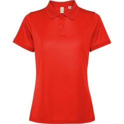 Damska Koszulka Polo Z Krótkim Rękawem Tormo. Czerwone koszulki sportowe damskie ROLY, bez wzorów, bez ramiączek. Za 47.99 zł.