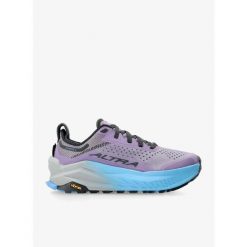 Buty do biegania damskie Altra Olympus 6. Fioletowe obuwie trekkingowe damskie Altra, bez zapięcia. Za 665.49 zł.