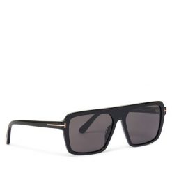 Okulary przeciwsłoneczne Tom Ford. Czarne okulary przeciwsłoneczne damskie Tom Ford. Za 1,059.00 zł.