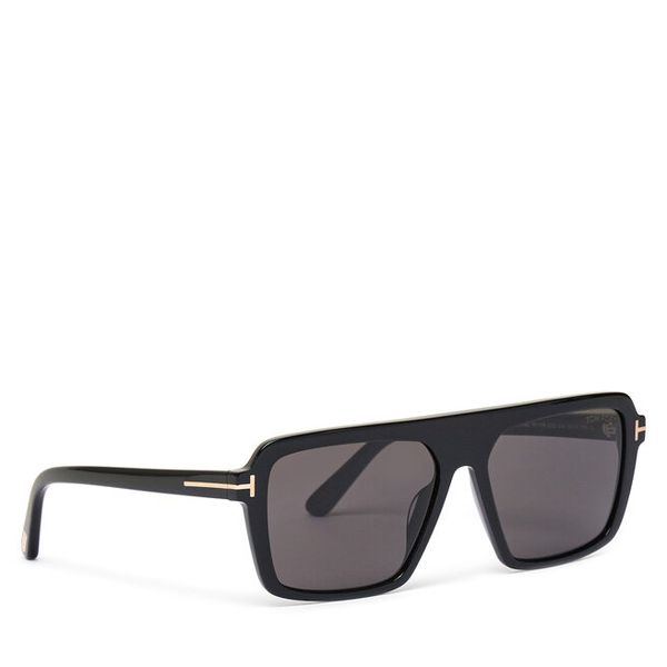 Okulary przeciwsłoneczne Tom Ford. Czarne okulary przeciwsłoneczne damskie Tom Ford. Za 1,059.00 zł.