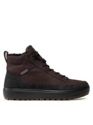 ECCO Kozaki Soft 7 Tred M GORE-TEX 45044459325 Brązowy. Brązowe buty zimowe męskie ecco, bez wzorów, z gore-texu, bez obcasa, bez zapięcia. Za 779.99 zł.